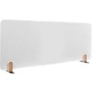 Legamaster Séparation de table pour tableau blanc Elements, acier émaillé, y compris 2 supports de pied, L 1600 x H 600 x P 11 mm